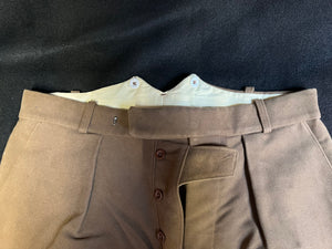 Fishtail Trousers | Moleskin (Tan)