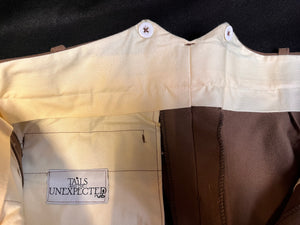 Fishtail Trousers | Moleskin (Tan)