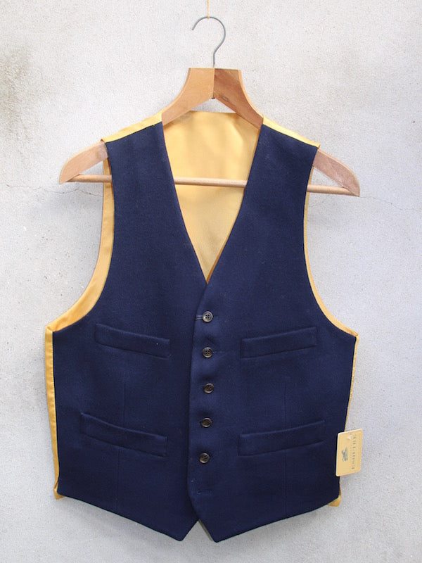 Wool Waistcoat (Blue)